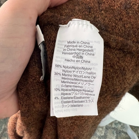 Madewell Womens Brown Kent Cardigan Cozy Yarn Long Cardigan Size XXS - Picture 9 of 10